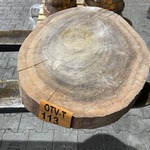 Rosewood schijf, Dikte 75mm, Ø 550mm